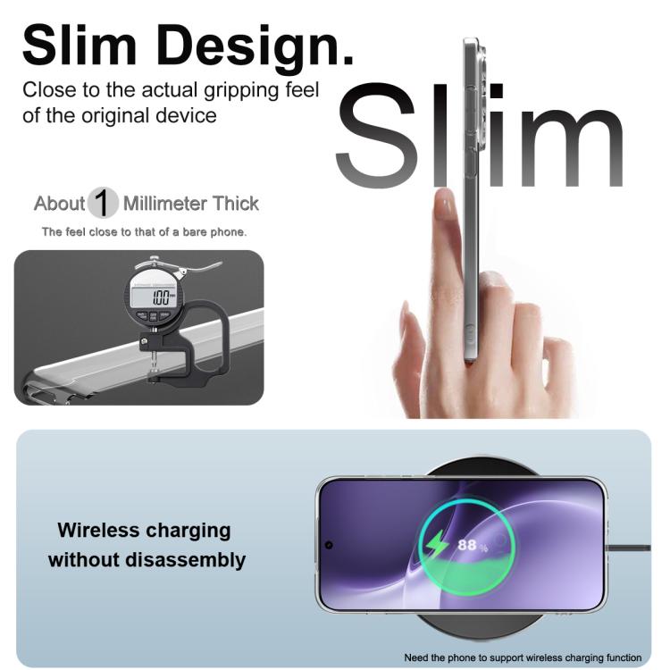 For vivo X300 Pro imak UX-5 Series Super Slim Transparent Shockproof TPU Protective Case - Transparent