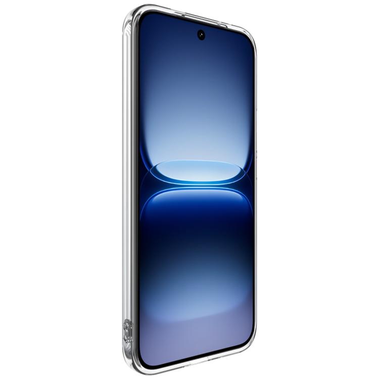 For vivo iQOO 15 imak UX-5 Series Super Slim Transparent Shockproof TPU Protective Case - Transparent