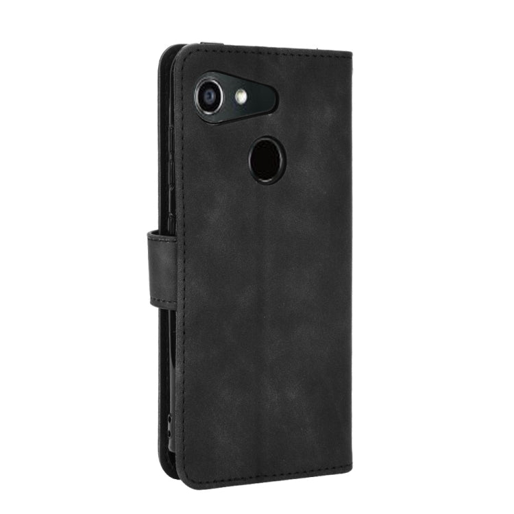 For Kyocera Gratina KYV48 Solid Color Skin Feel Magnetic Buckle Horizontal Flip Calf Texture PU Leather Case with Holder & Card Slots & Wallet