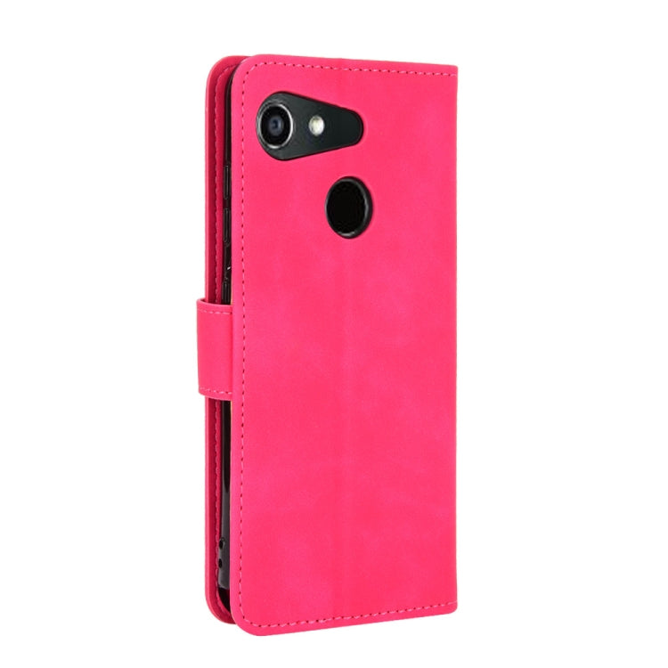 For Kyocera Gratina KYV48 Solid Color Skin Feel Magnetic Buckle Horizontal Flip Calf Texture PU Leather Case with Holder & Card Slots & Wallet