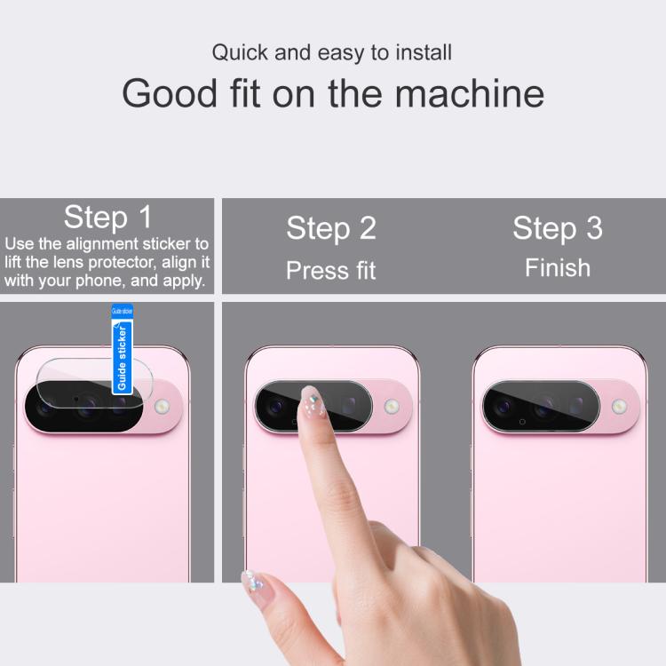 For Google Pixel 10 IMAK Thin Rear Camera Lens Glass Film, Scaled-Down Version
