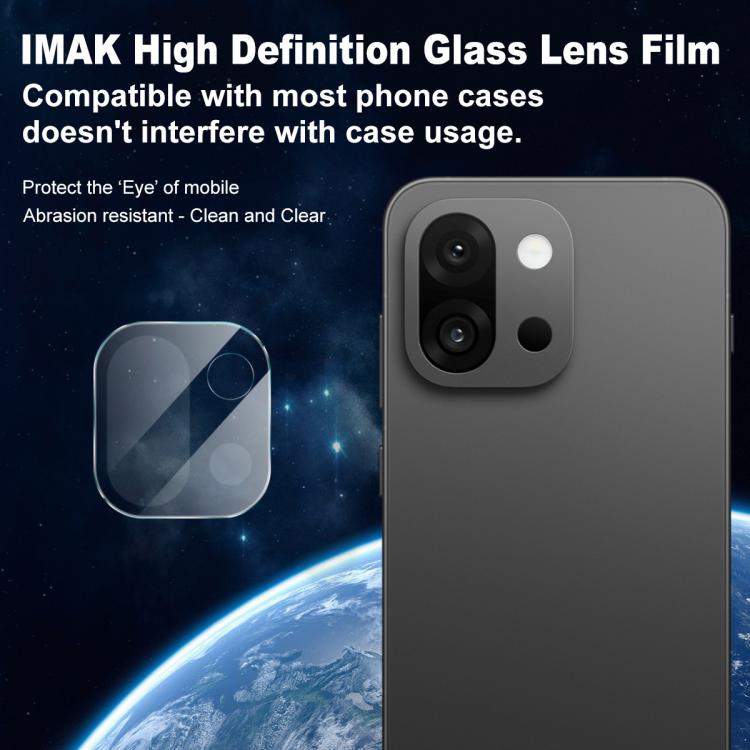 For OnePlus 13T IMAK Rear Camera Lens Glass Film Thin Version