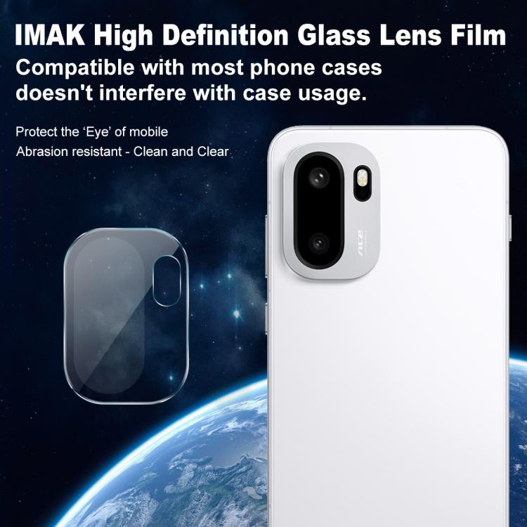 For OnePlus Ace 6 IMAK Rear Camera Lens Glass Film Thin Version