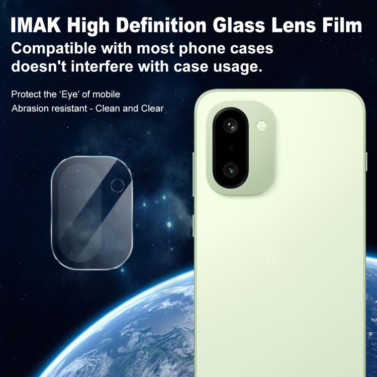 For OnePlus Ace 6T/15R IMAK Rear Camera Lens Glass Film Thin Version