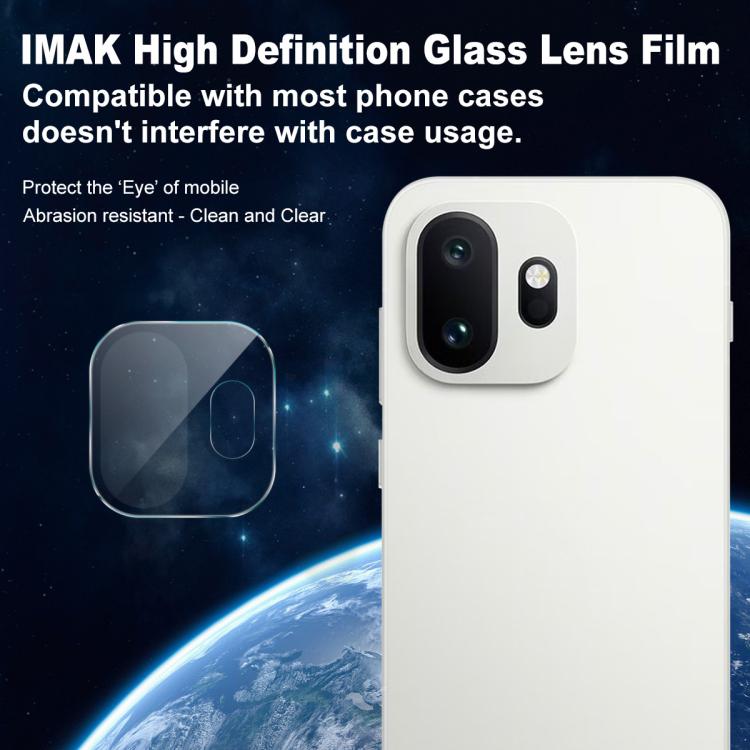For OnePlus 15T IMAK Rear Camera Lens Glass Film Thin Version