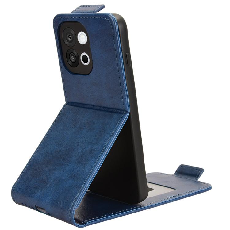 For OnePlus 13T Magnetic Vertical Flip Leather Phone Case with Buckle