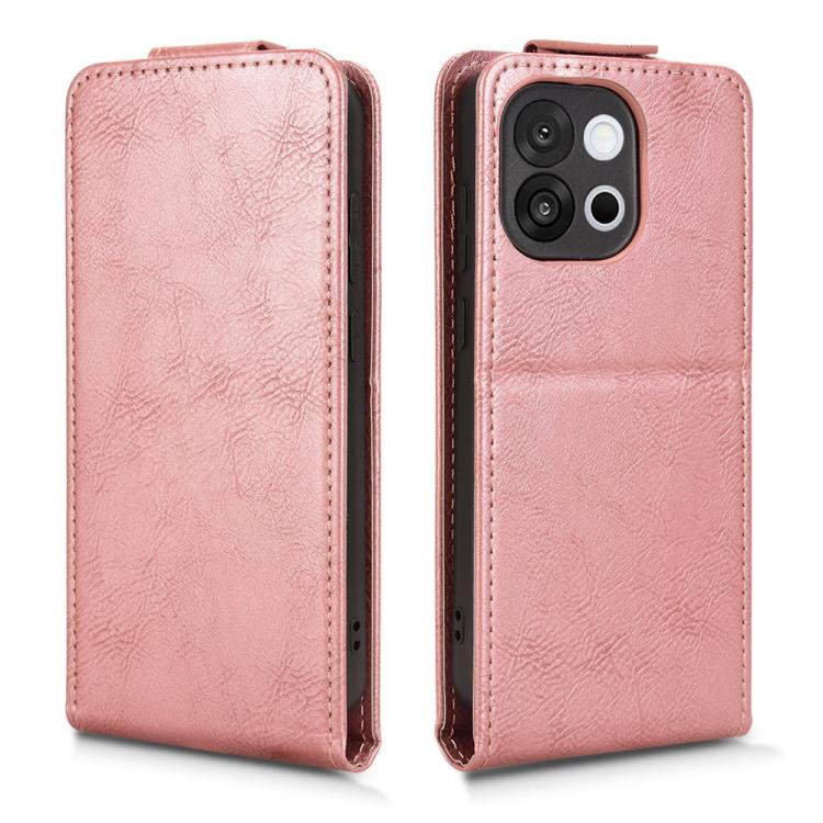 For OnePlus 13T Magnetic Vertical Flip Leather Phone Case with Buckle