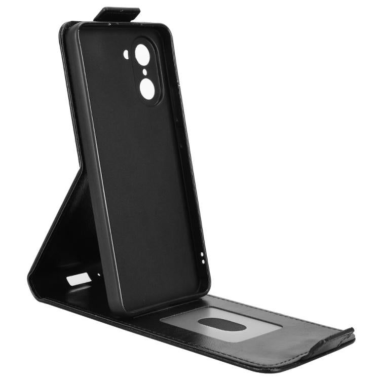 For OnePlus Nord CE5 / Ace 5 Racing Magnetic Vertical Flip Leather Phone Case with Buckle