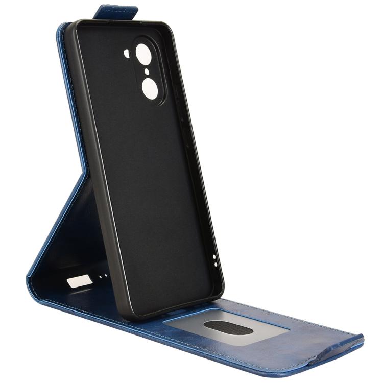 For OnePlus Nord CE5 / Ace 5 Racing Magnetic Vertical Flip Leather Phone Case with Buckle