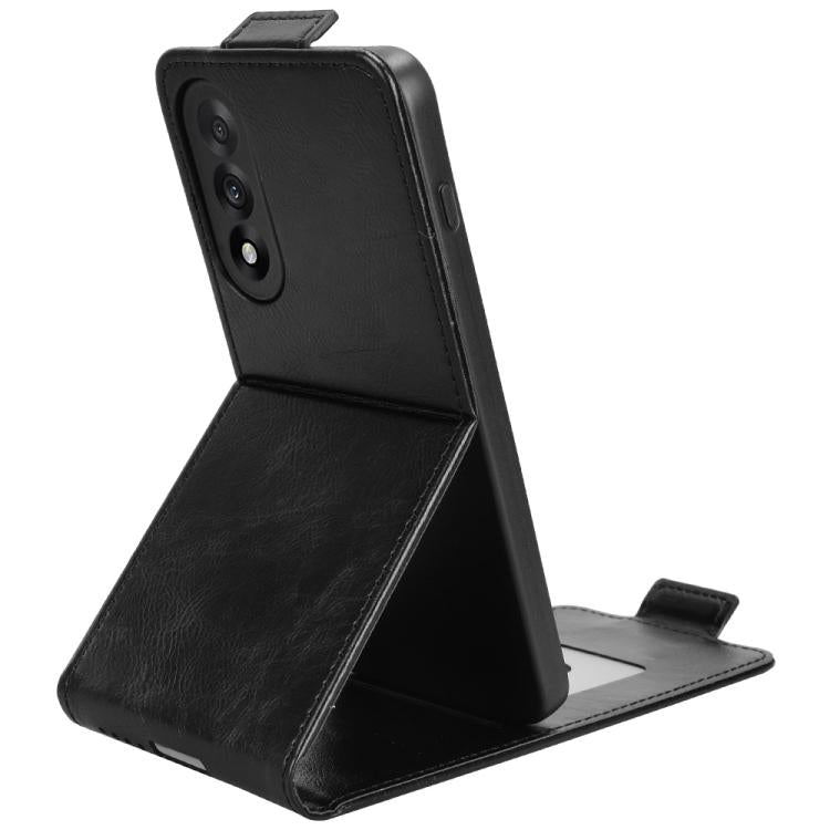 For OnePlus Nord 5 / Ace 5 Ultra Magnetic Vertical Flip Leather Phone Case with Buckle