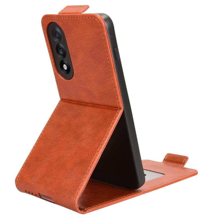 For OnePlus Nord 5 / Ace 5 Ultra Magnetic Vertical Flip Leather Phone Case with Buckle