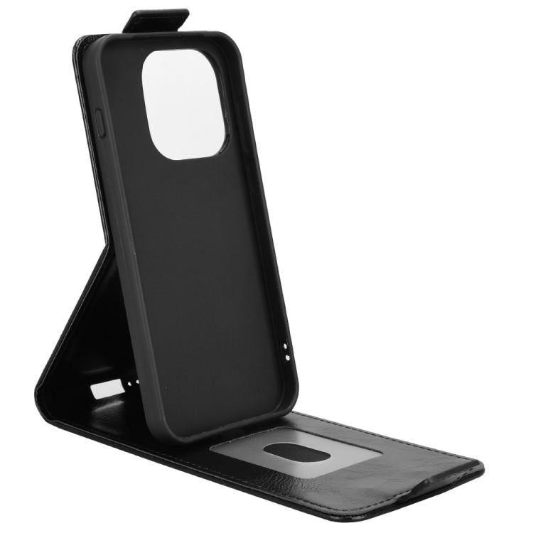 For OnePlus 15 Magnetic Vertical Flip Leather Phone Case with Buckle