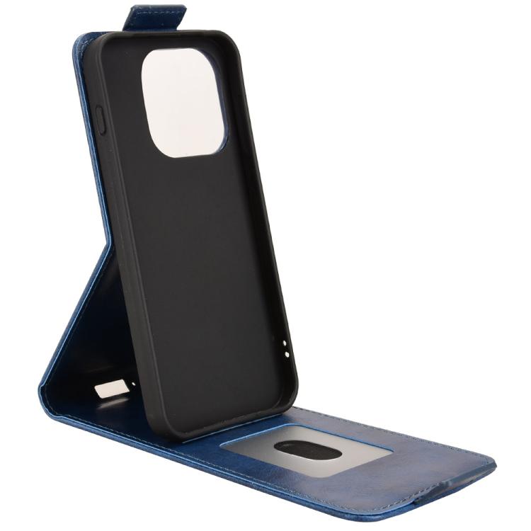 For OnePlus 15 Magnetic Vertical Flip Leather Phone Case with Buckle