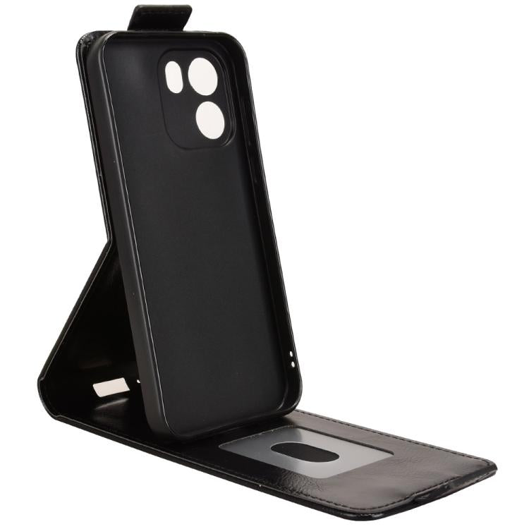 For OnePlus Turbo 6V Magnetic Vertical Flip Leather Phone Case with Buckle