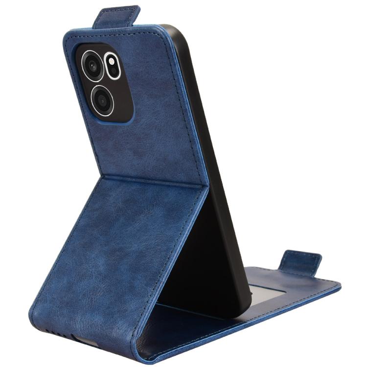 For OnePlus Turbo 6V Magnetic Vertical Flip Leather Phone Case with Buckle