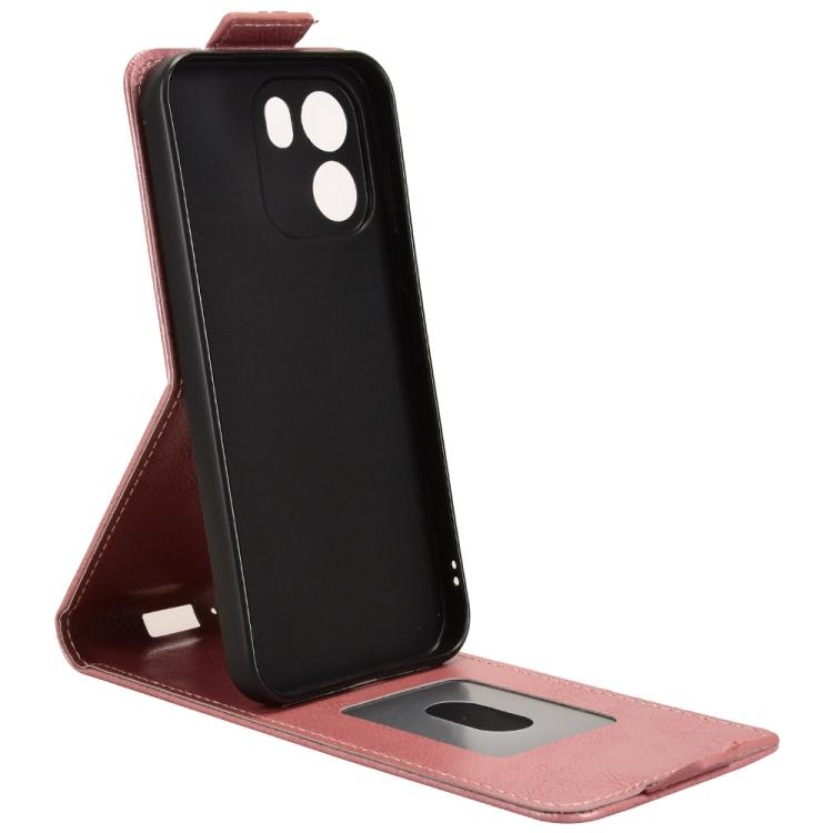 For OnePlus Turbo 6V Magnetic Vertical Flip Leather Phone Case with Buckle