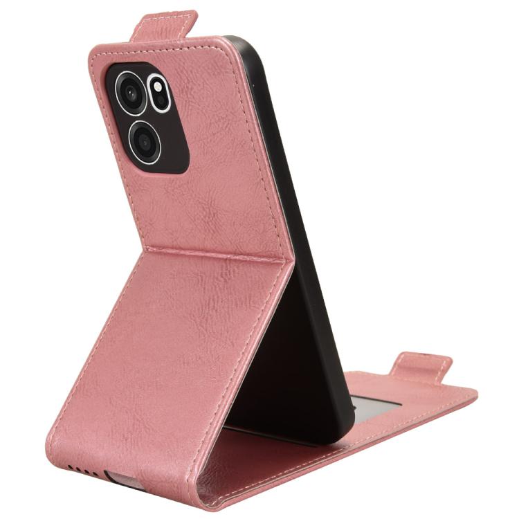 For OnePlus Turbo 6V Magnetic Vertical Flip Leather Phone Case with Buckle