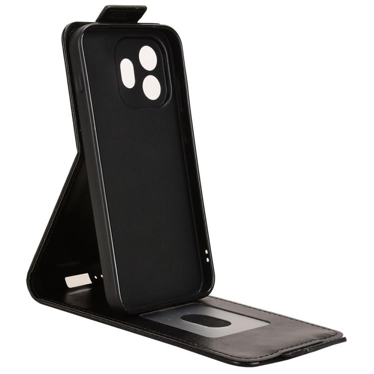 For OnePlus 15T Magnetic Vertical Flip Leather Phone Case with Buckle