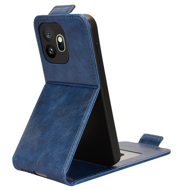For OnePlus 15T Magnetic Vertical Flip Leather Phone Case with Buckle