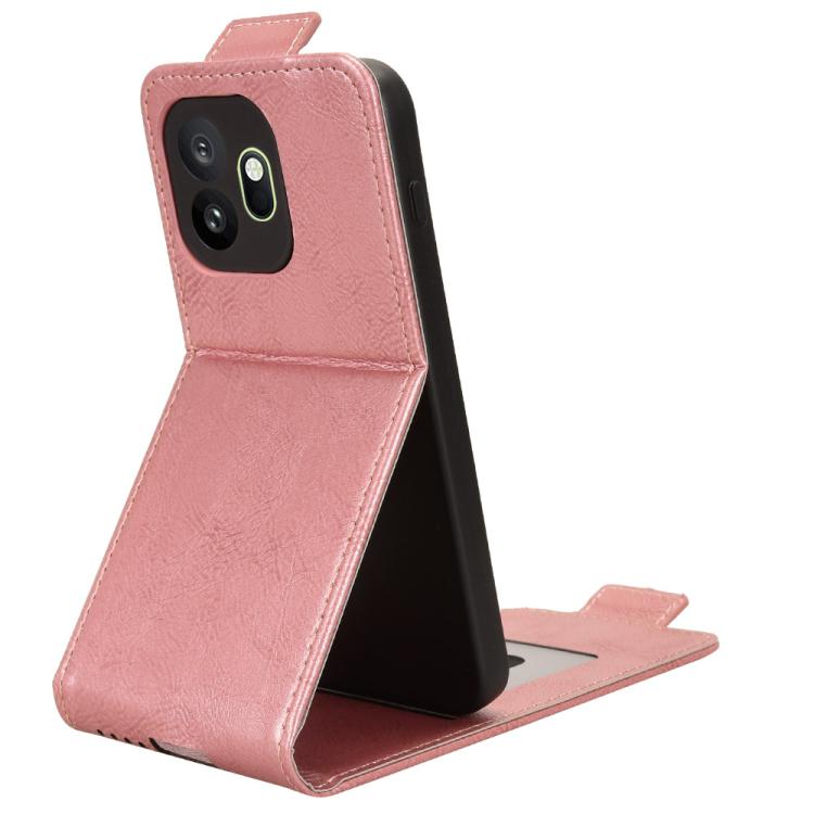 For OnePlus 15T Magnetic Vertical Flip Leather Phone Case with Buckle