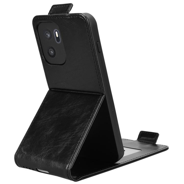 For OnePlus Ace 6 Ultra Magnetic Vertical Flip Leather Phone Case with Buckle