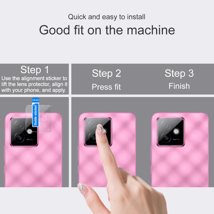 For Honor X60 GT 5G IMAK Rear Camera Lens Glass Film Thin Version