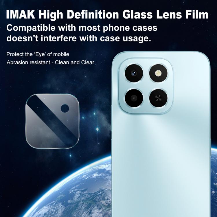 For Honor X6c 4G IMAK Rear Camera Lens Glass Film Thin Version