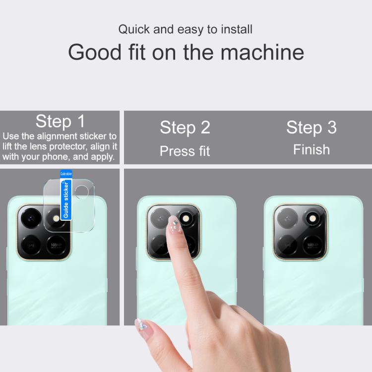 For Honor 400 Smart 4G Global IMAK Rear Camera Lens Glass Film Thin Version