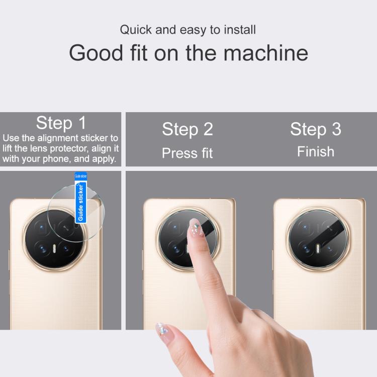 For Honor Magic V6 IMAK Rear Camera Lens Glass Film Thin Version