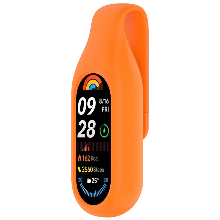 For Xiaomi Smart Band 10 / 9 / 8 Silicone Watch Clip Smart Watch Protective Case