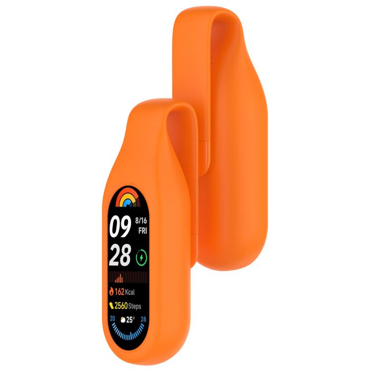 For Xiaomi Smart Band 10 / 9 / 8 Silicone Watch Clip Smart Watch Protective Case