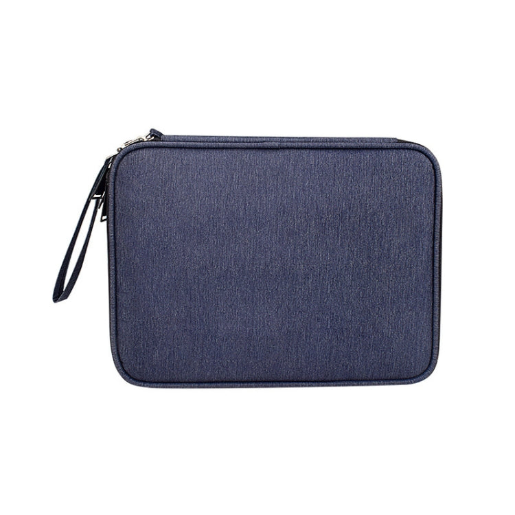 SM01 Multi-function Waterproof Double Layer Data Cable Earphone U Disk Digital Accessories Storage Bag, Size: L