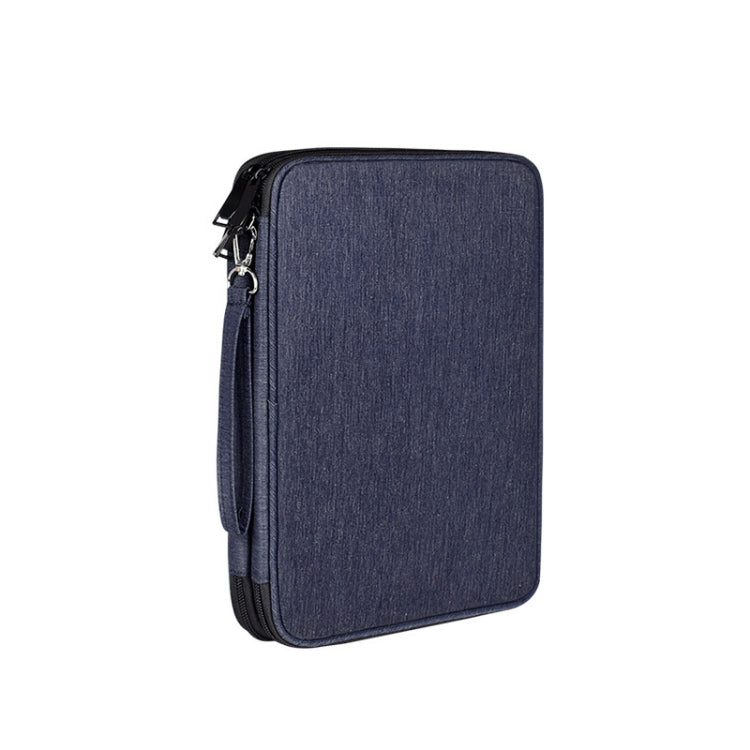 SM01 Multi-function Waterproof Double Layer Data Cable Earphone U Disk Digital Accessories Storage Bag, Size: L