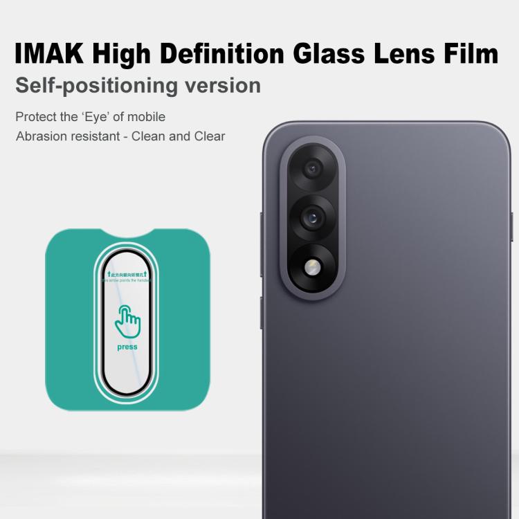 For OnePlus Ace 5 Ultra / Nord 5 imak HD Glass Rear Camera Lens Film, Self-positioning Version