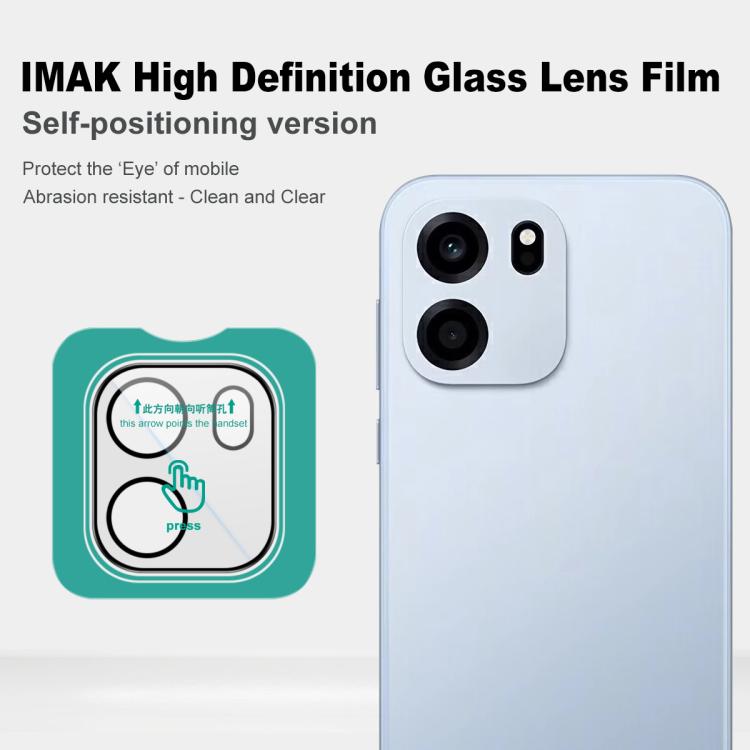 For OnePlus Turbo 6V imak HD Glass Rear Camera Lens Film, Self-positioning Version