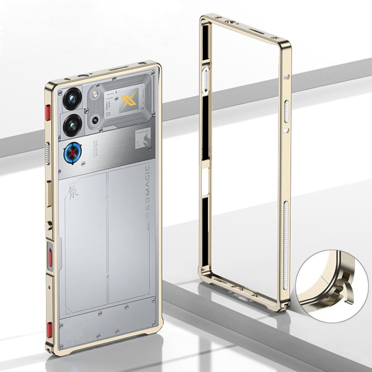 For ZTE nubia RedMagic 10 Pro Metal Frame Heat Dissipation Phone Case