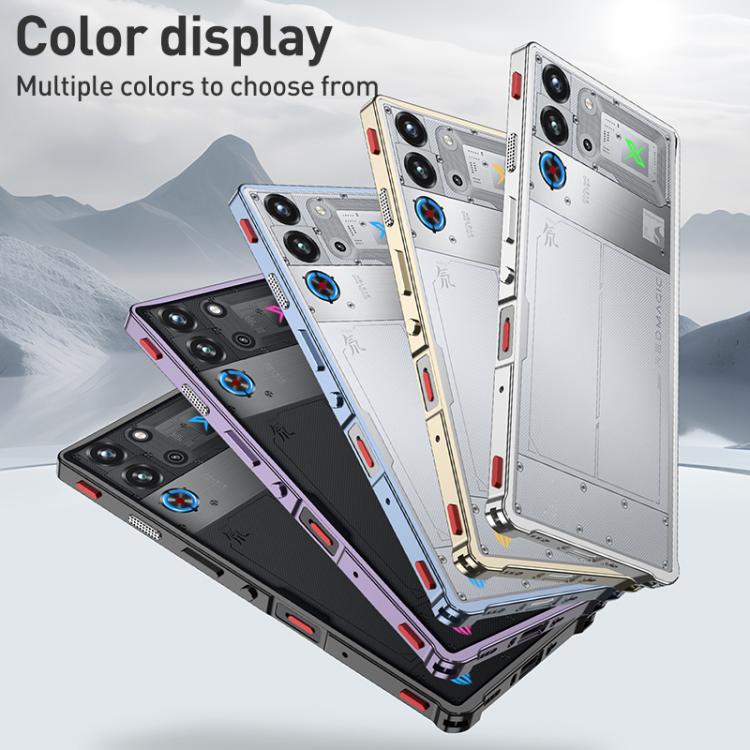 For ZTE nubia RedMagic 10 Pro Metal Frame Heat Dissipation Phone Case