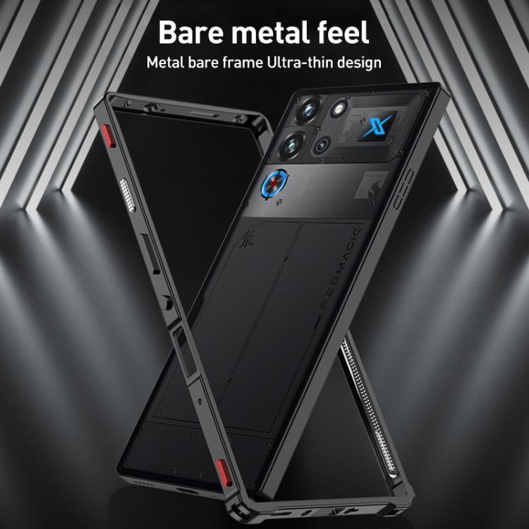 For ZTE nubia RedMagic 10 Pro Metal Frame Heat Dissipation Phone Case