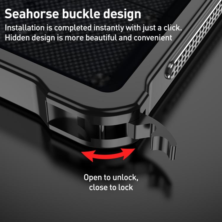 For ZTE nubia RedMagic 10 Pro Metal Frame Heat Dissipation Phone Case