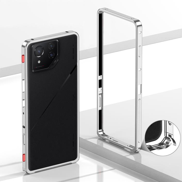For Asus ROG Phone 8 / 8 Pro Metal Frame Heat Dissipation Phone Case