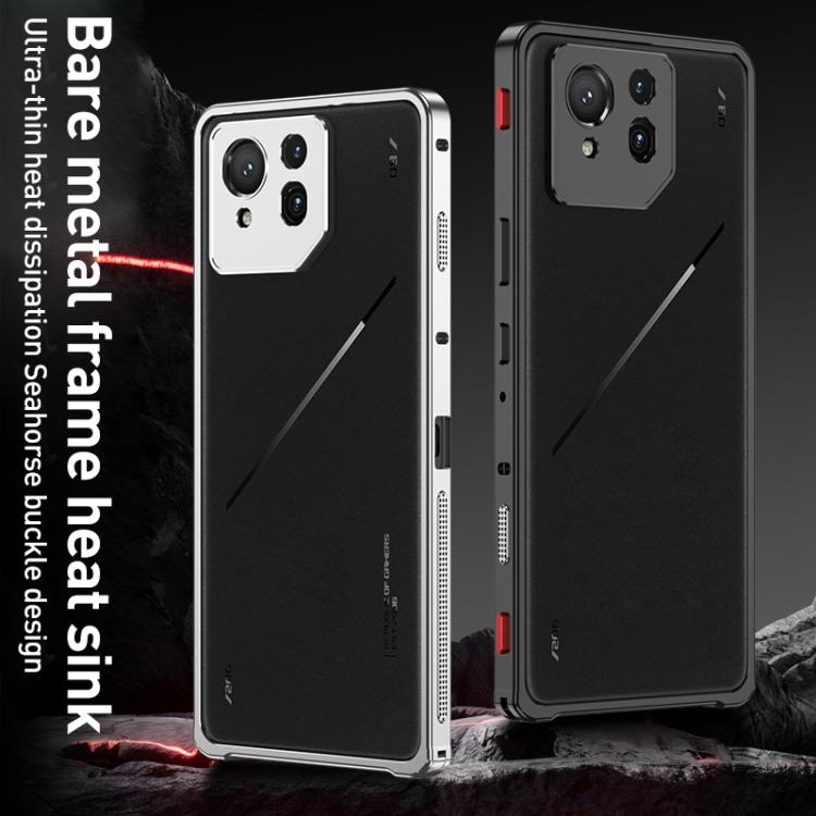 For Asus ROG Phone 9 / 9 Pro Metal Frame Heat Dissipation Phone Case