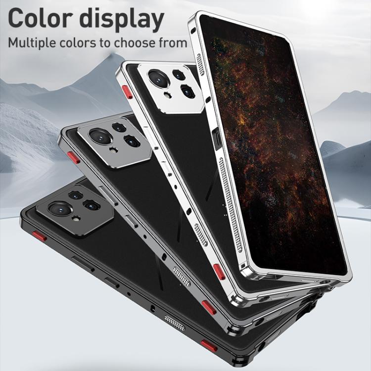 For Asus ROG Phone 9 / 9 Pro Metal Frame Heat Dissipation Phone Case