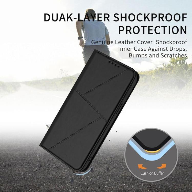 For Nothing Phone 2a Strong Magnetic Frosted Flip Leather Phone Case