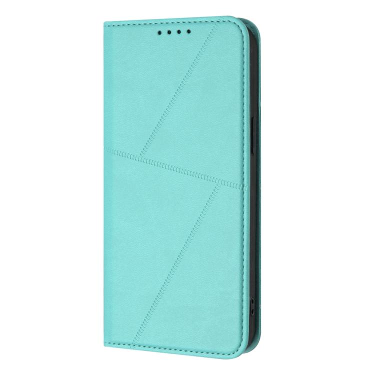 For iPhone 16 Plus Strong Magnetic Frosted Flip Leather Phone Case
