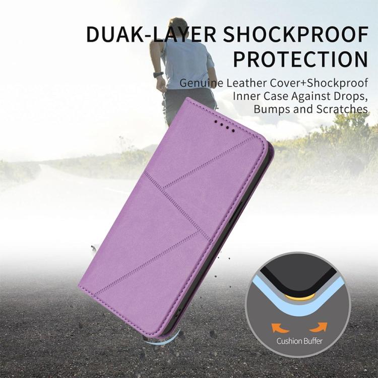 For iPhone 13 mini Strong Magnetic Frosted Flip Leather Phone Case