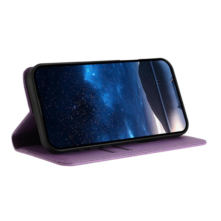 For iPhone 11 Pro Strong Magnetic Frosted Flip Leather Phone Case