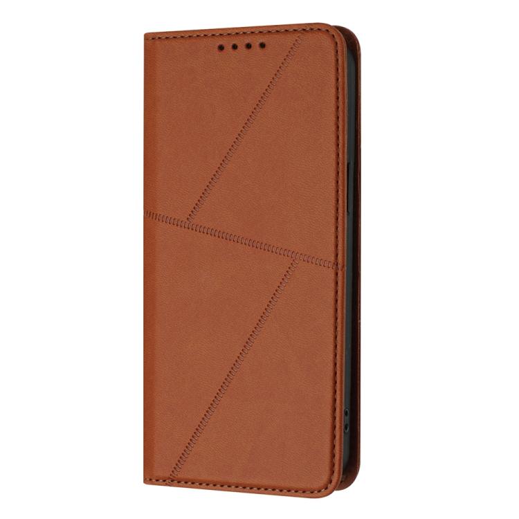 For iPhone 17 Pro Strong Magnetic Frosted Flip Leather Phone Case