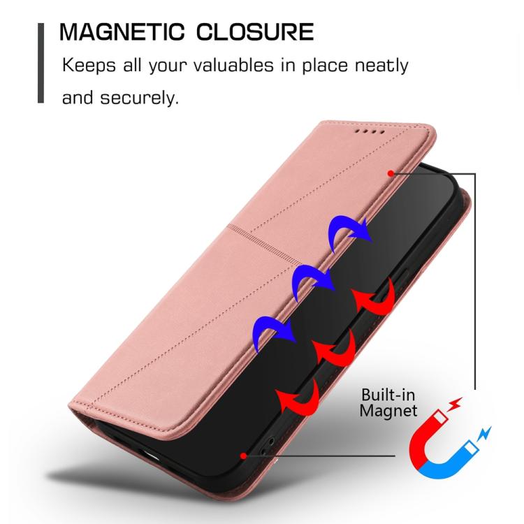 For Tecno Camon 30S Strong Magnetic Frosted Flip Leather Phone Case