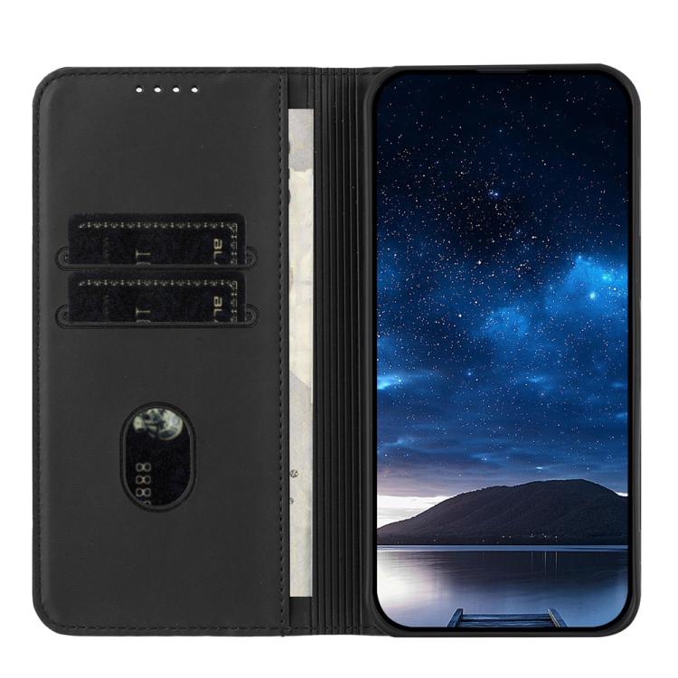 For Tecno Spark 30C 4G Strong Magnetic Frosted Flip Leather Phone Case