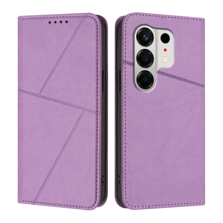 For Tecno Camon 50 4G Strong Magnetic Frosted Flip Leather Phone Case